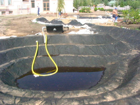 Готовый водоем