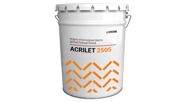 Эмаль для бетонных полов ACRILET 2505 в ведре.