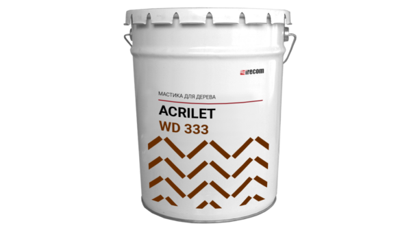 Мастика для дерева ACRILET WD 333 в ведре.